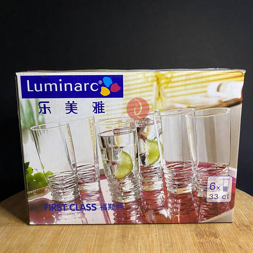 Luminarc First Class 33cl | Drinking Glass | Clear Tumbler