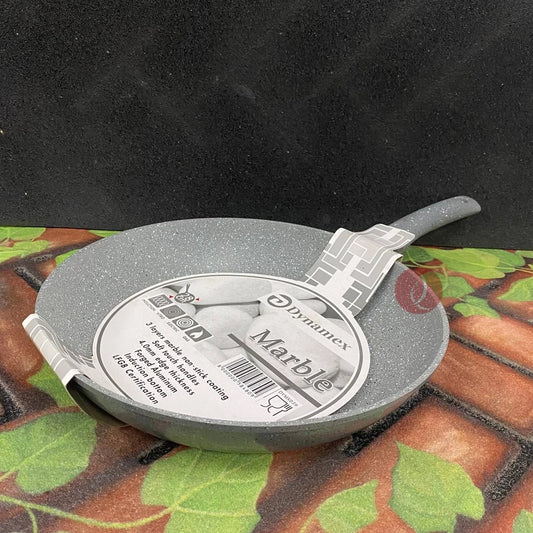 28cm Frying Pan Marble Non - Stick Coated Dynamex | Induction | Gas Safe | Electric Safe