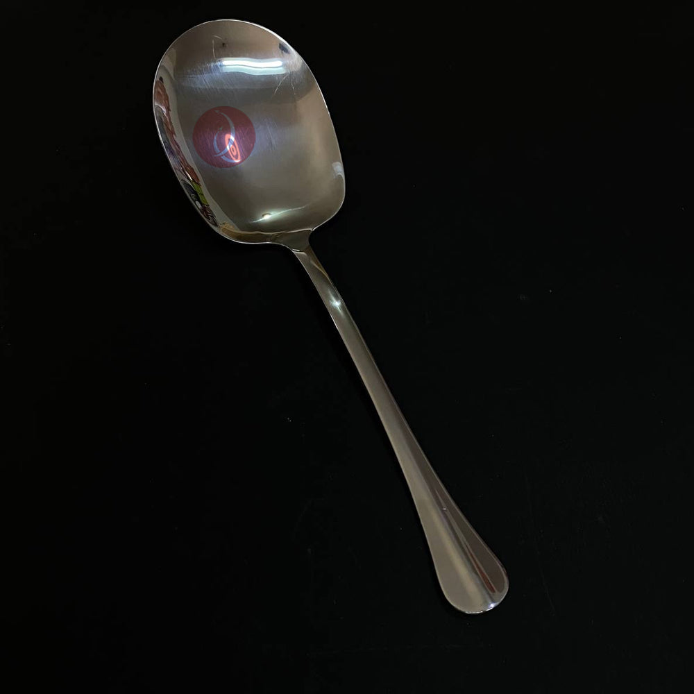 Serving Spoon Silver | Thicken Stainless Steel | 25.5cm