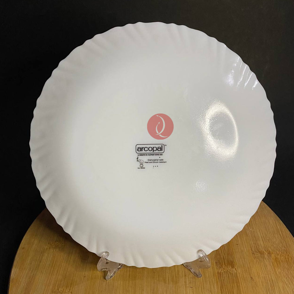 Arcopal Dinner Plate Florine 25cm | High Tempered Opal | 2x More Break Resistant