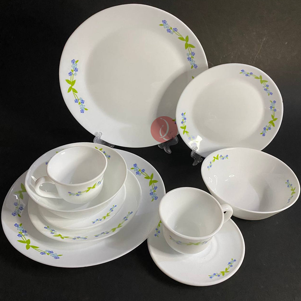 Opal Dinner Set Royal Dine Julia 10pcs Set | Dinner Plate | Dessert Plate | Cup & Saucer