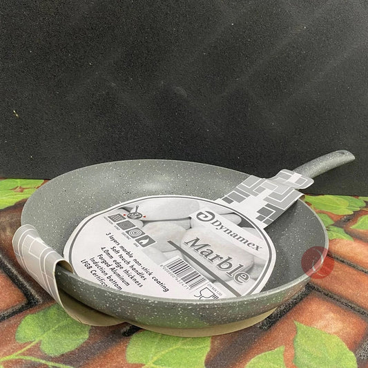 32cm Frying Pan Marble Non - Stick Coated Dynamex | Induction | Gas Safe | Electric Safe