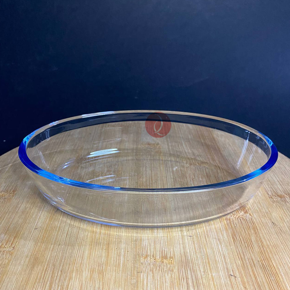 Oval Baking Dish Royal Dine Manchester 0.7L (700ml) | Microwave | Oven Safe | Borosilicate Glass