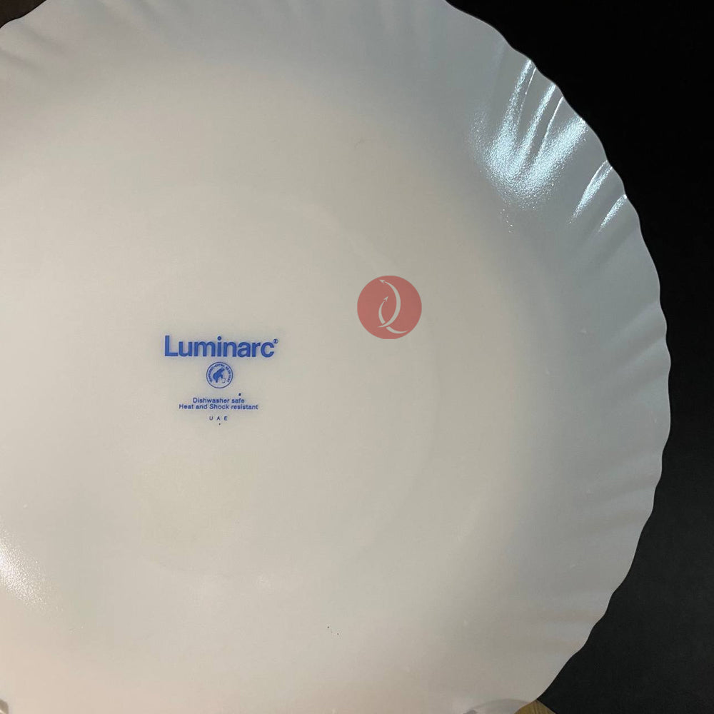 Luminarc Feston Colombelle 25cm Dinner Plate | Dishwasher Safe | Heat and Shock resistant