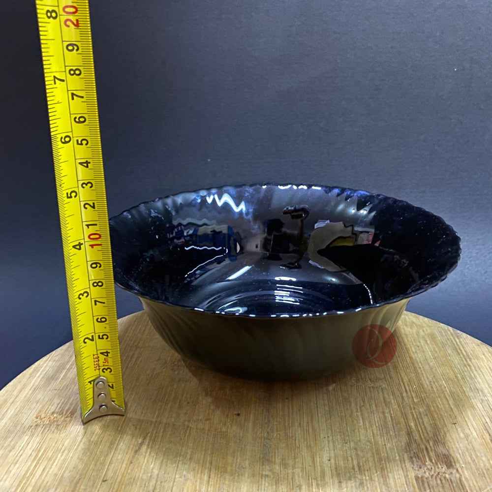 Opal Bowl | Mixing Bowl | Prosperity Bowl | 9inches Bowl Black