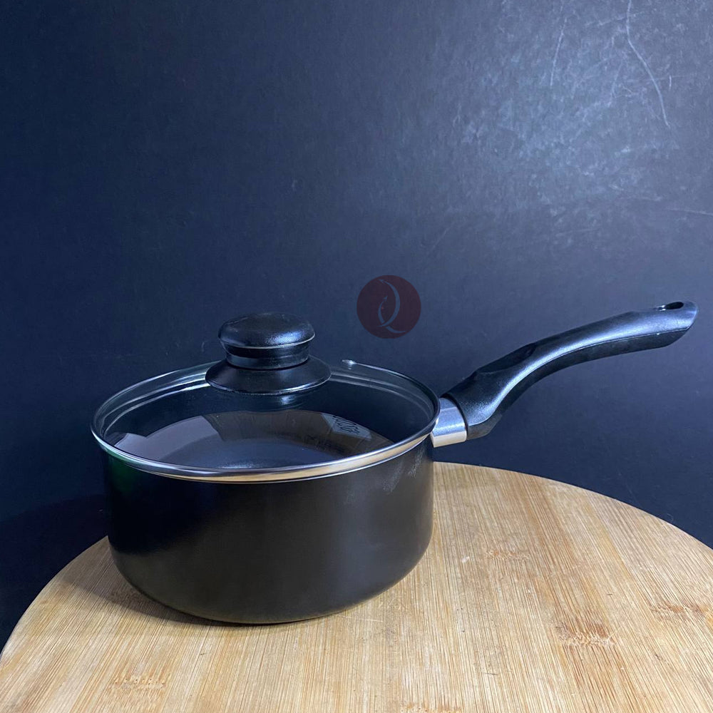 Saucepan Dynamex 16cm w/Lid | Heat Resistant | Thick Aluminum for fast Heating