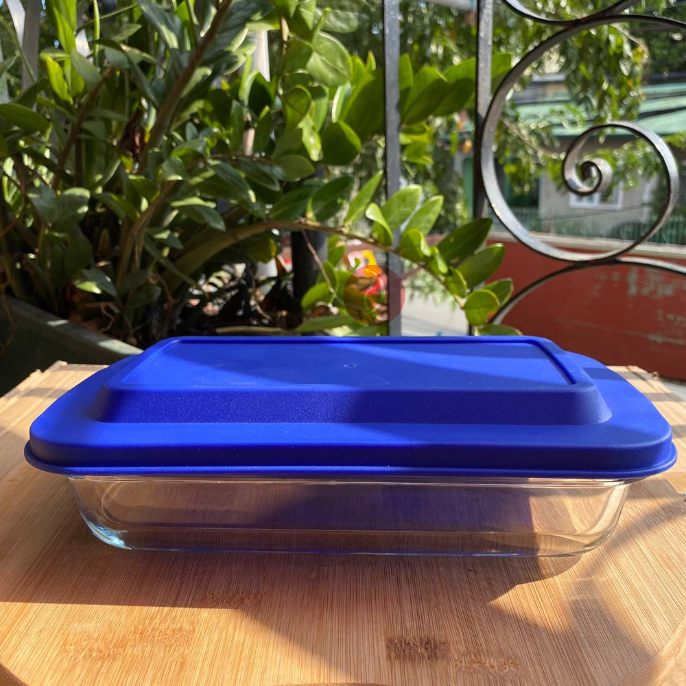 Royal Dine Hampton Baking Dish 1L  | Microwave Oven Safe | Borosilicate Glass