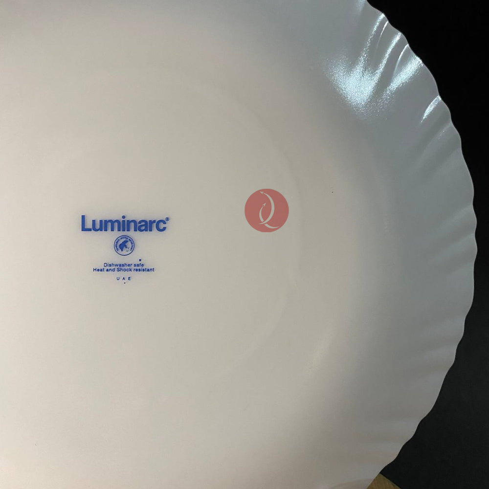 Luminarc Feston Daliane 25cm Dinner Plate | Dishwasher Safe | Heat and Shock resistant