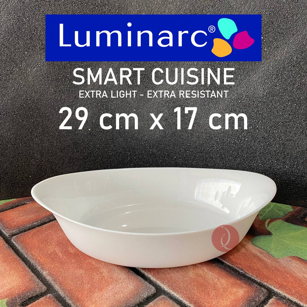 Luminarc Smart Cuisine Carine White 3pcs Baking Dish | Oven Safe