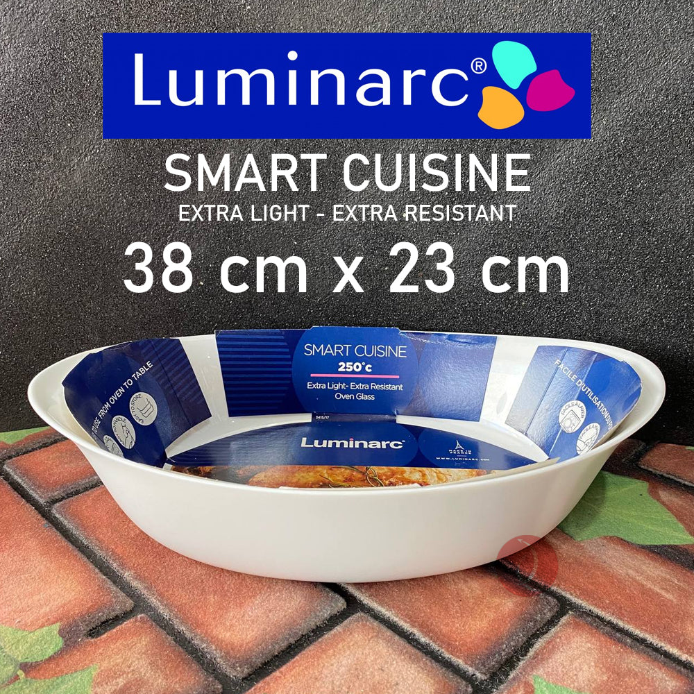 Luminarc Smart Cuisine Carine White 3pcs Baking Dish | Oven Safe