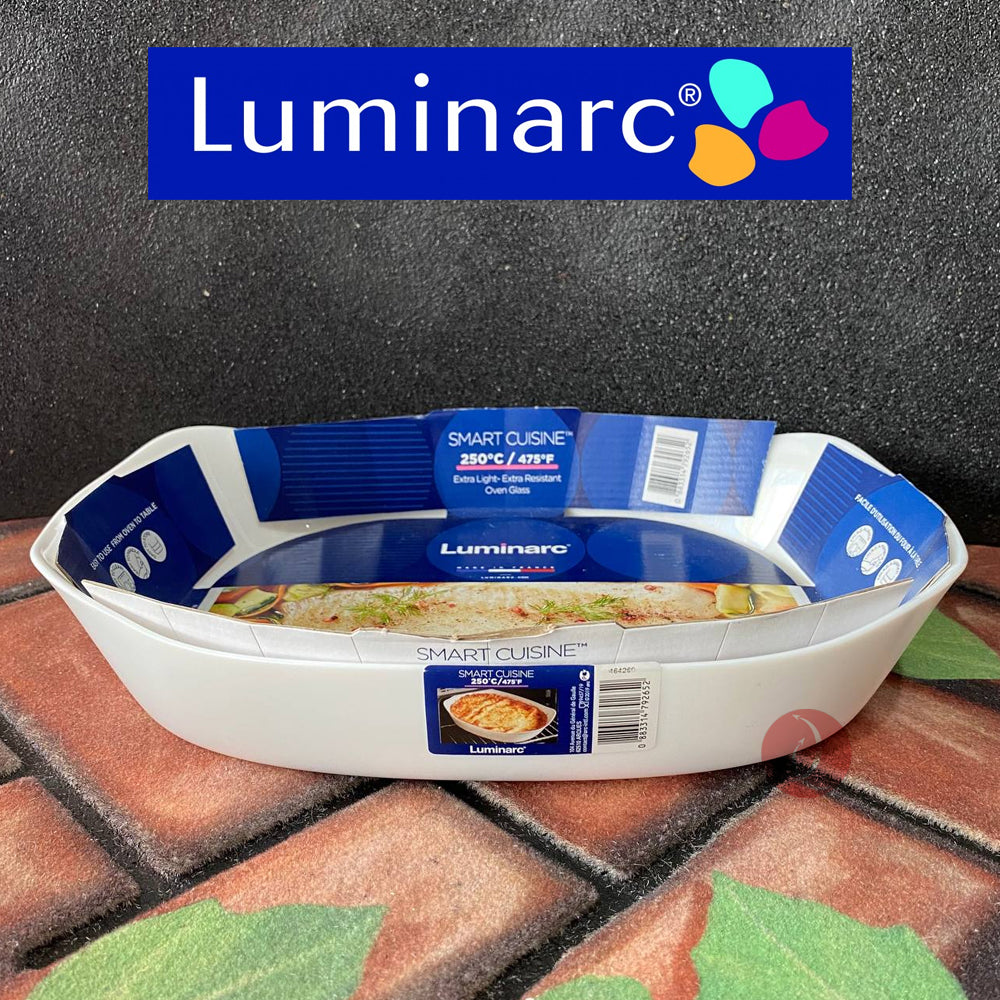 Luminarc Rectangular Baking Dish | Smart Cuisine | Oven Safe | Microwave Safe