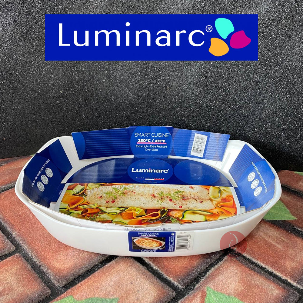 Luminarc Rectangular Baking Dish | Smart Cuisine | Oven Safe | Microwave Safe