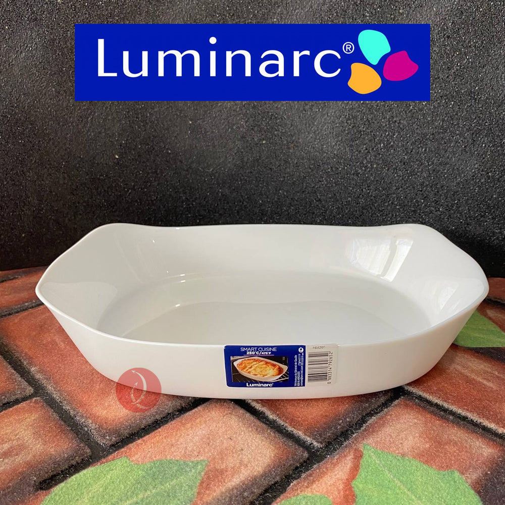 Luminarc Rectangular Baking Dish | Smart Cuisine | Oven Safe | Microwave Safe