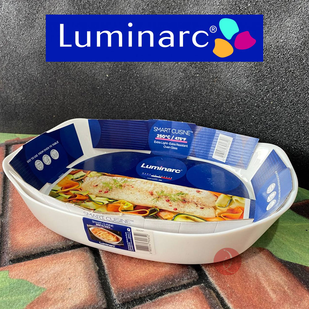 Luminarc Rectangular Baking Dish | Smart Cuisine | Oven Safe | Microwave Safe